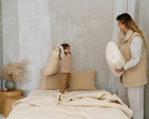 Merino Wool Blanket "Luka" | Two-Layered