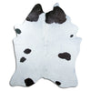 Black and white cowhide rug XXL