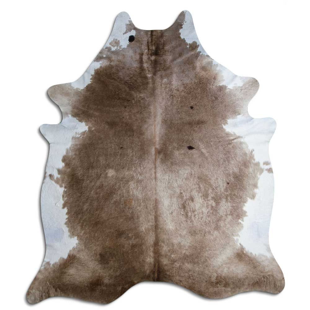 Champagne cowhide rug XXL