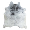Salt and Pepper Exotic cowhide rug M