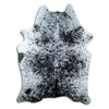 Salt and Pepper Exotic cowhide rug L
