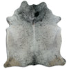 Salt and Pepper Exotic cowhide rug L