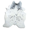Salt and Pepper Exotic cowhide rug XL