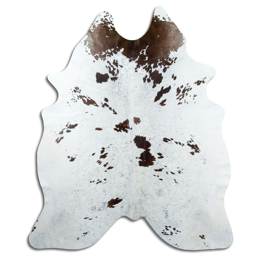 Salt and Pepper Exotic cowhide rug XL