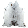 Salt and Pepper Exotic cowhide rug L