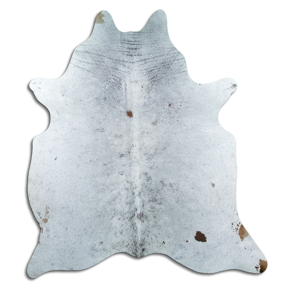 Salt and Pepper Exotic cowhide rug M