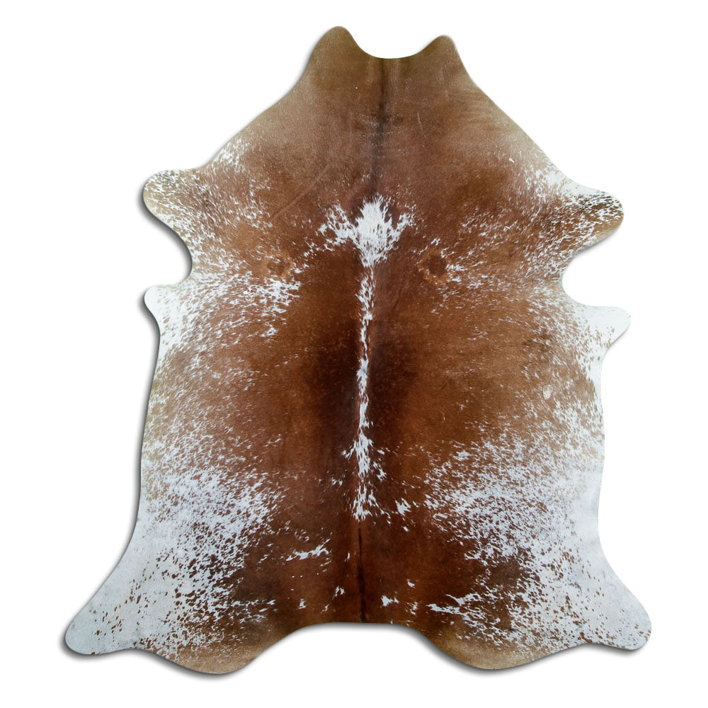 Salt and Pepper Exotic cowhide rug L