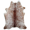 Salt and Pepper Exotic cowhide rug L
