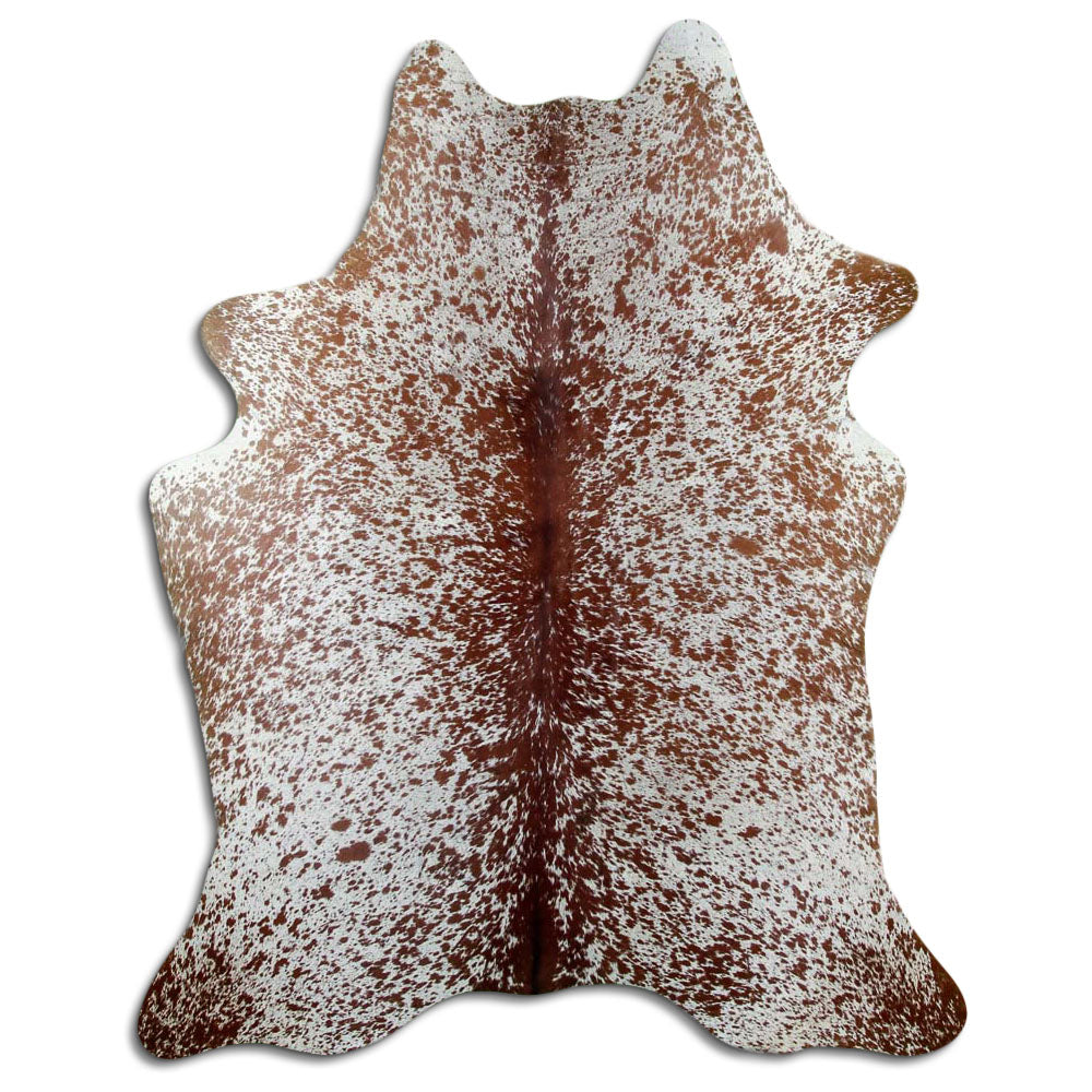 Salt and Pepper Exotic cowhide rug L