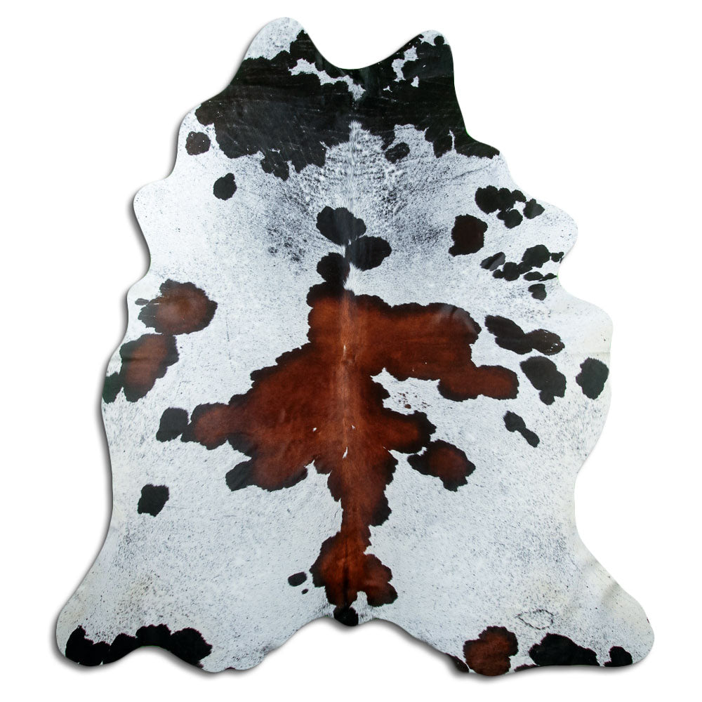 Salt and Pepper Exotic cowhide rug XXL