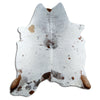 Salt and Pepper Exotic cowhide rug XXL