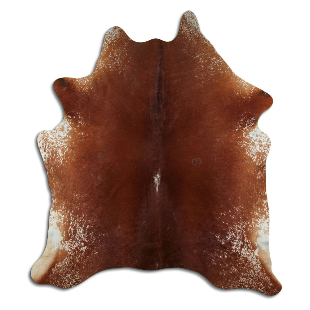 Salt and Pepper Exotic cowhide rug L