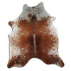 Salt and Pepper Exotic cowhide rug XL