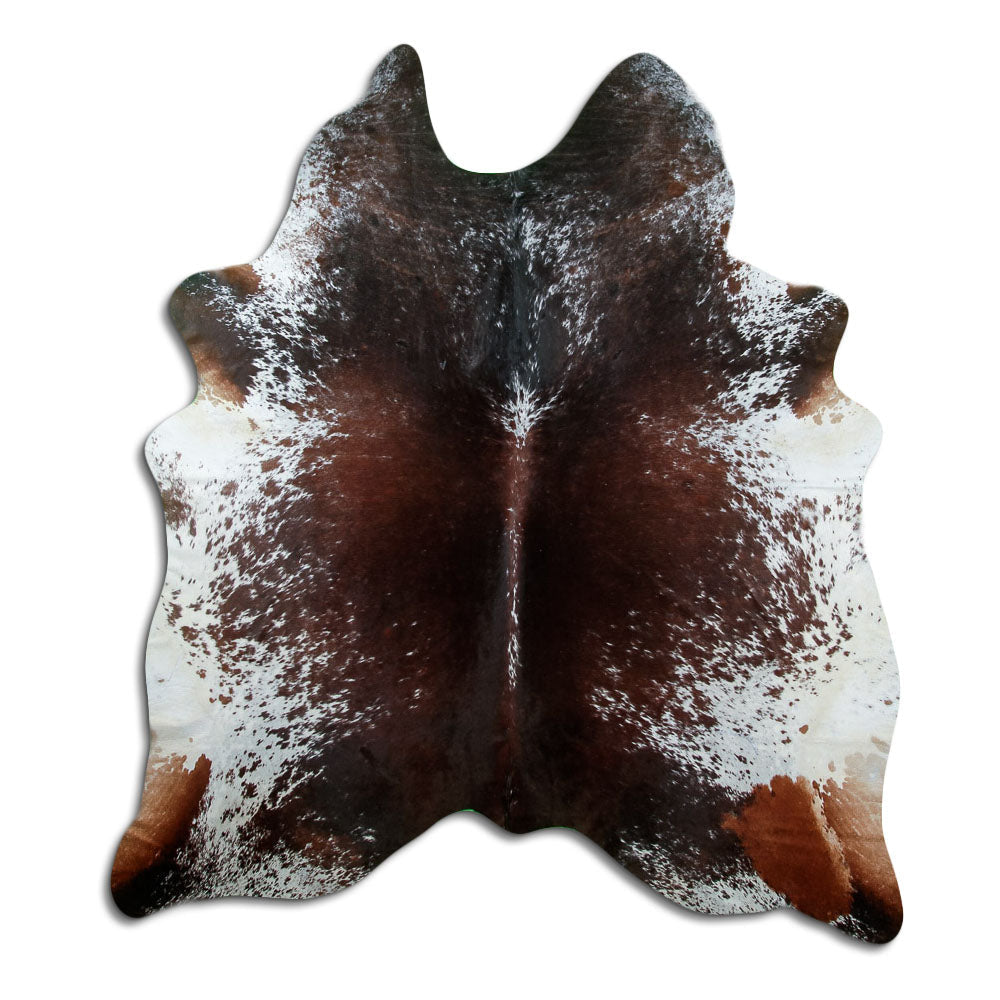 Salt and Pepper Exotic cowhide rug XL