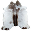 Grey cowhide rug M