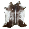 Grey cowhide rug L