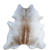 Grey cowhide rug XL