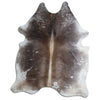 Grey cowhide rug XXL