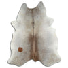 Grey cowhide rug XXL