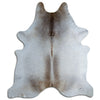 Grey cowhide rug XXXL