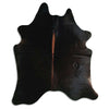 Brown cowhide rug XL