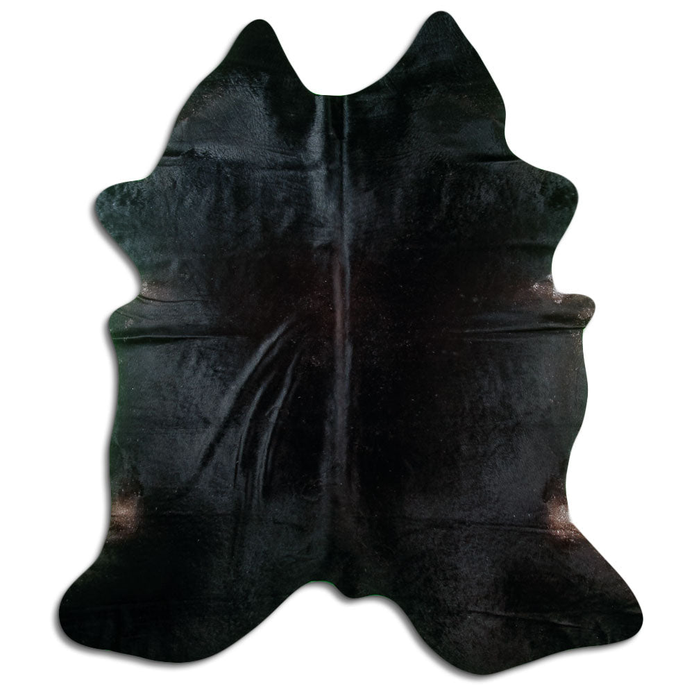 Brown cowhide rug XXL