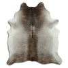 Grey cowhide rug XL