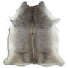 Grey cowhide rug XL