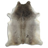 Grey cowhide rug XXL