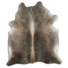 Grey cowhide rug XL