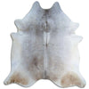 Grey cowhide rug XXL