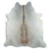 Grey cowhide rug XXL