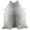 Grey cowhide rug XXL