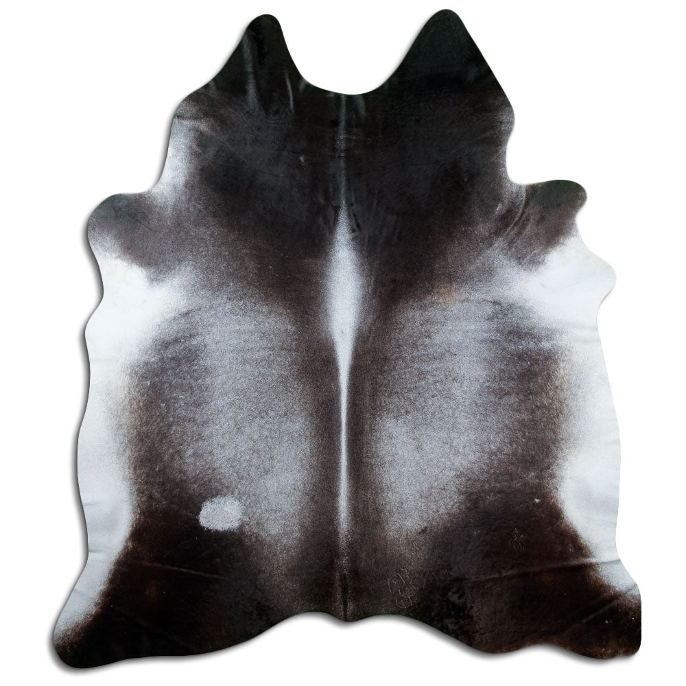 Grey cowhide rug XXXL