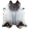Grey cowhide rug XXXL