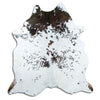 Tricolour cowhide rug M