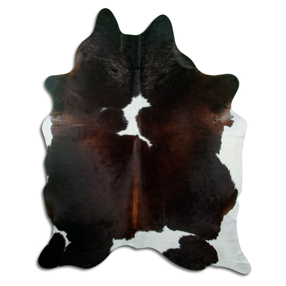 Tricolour cowhide rug XL