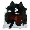 Tricolour cowhide rug XL