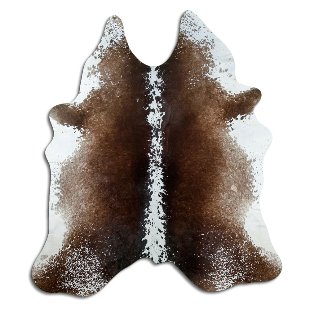 Tricolour cowhide rug XL
