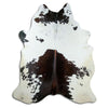 Tricolour cowhide rug XXL