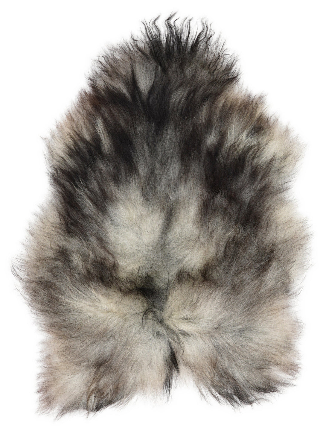 Icelandic Grey Sheepskin Rug L