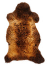 Multicoloured Sheepskin Rug L