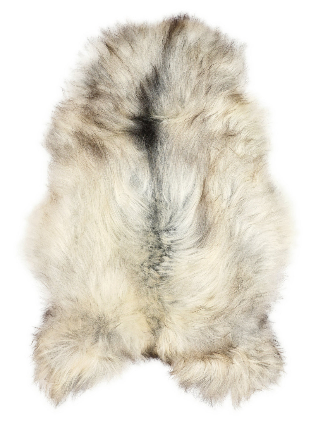 Icelandic Multicoloured Sheepskin Rug L