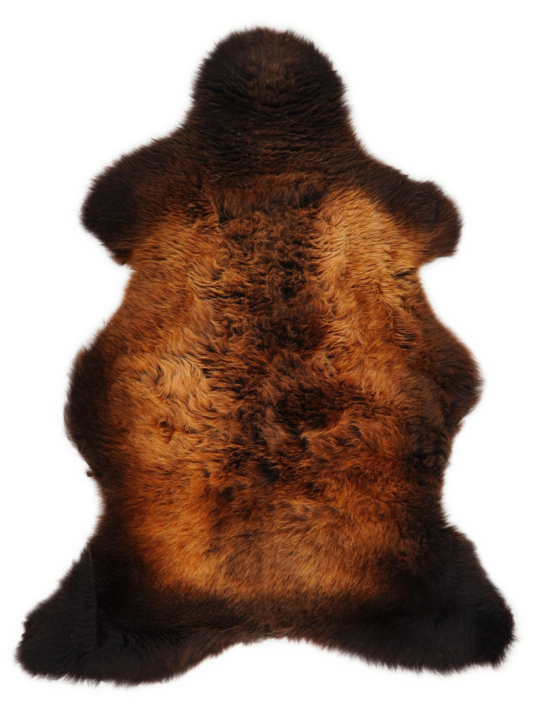 Multicoloured Sheepskin Rug L