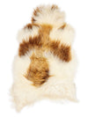 Icelandic Multicoloured Sheepskin Rug M