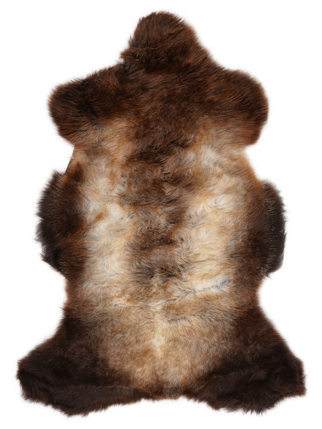 Multicoloured Sheepskin Rug M