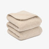 Merino wool blanket "Nut" | two-layer