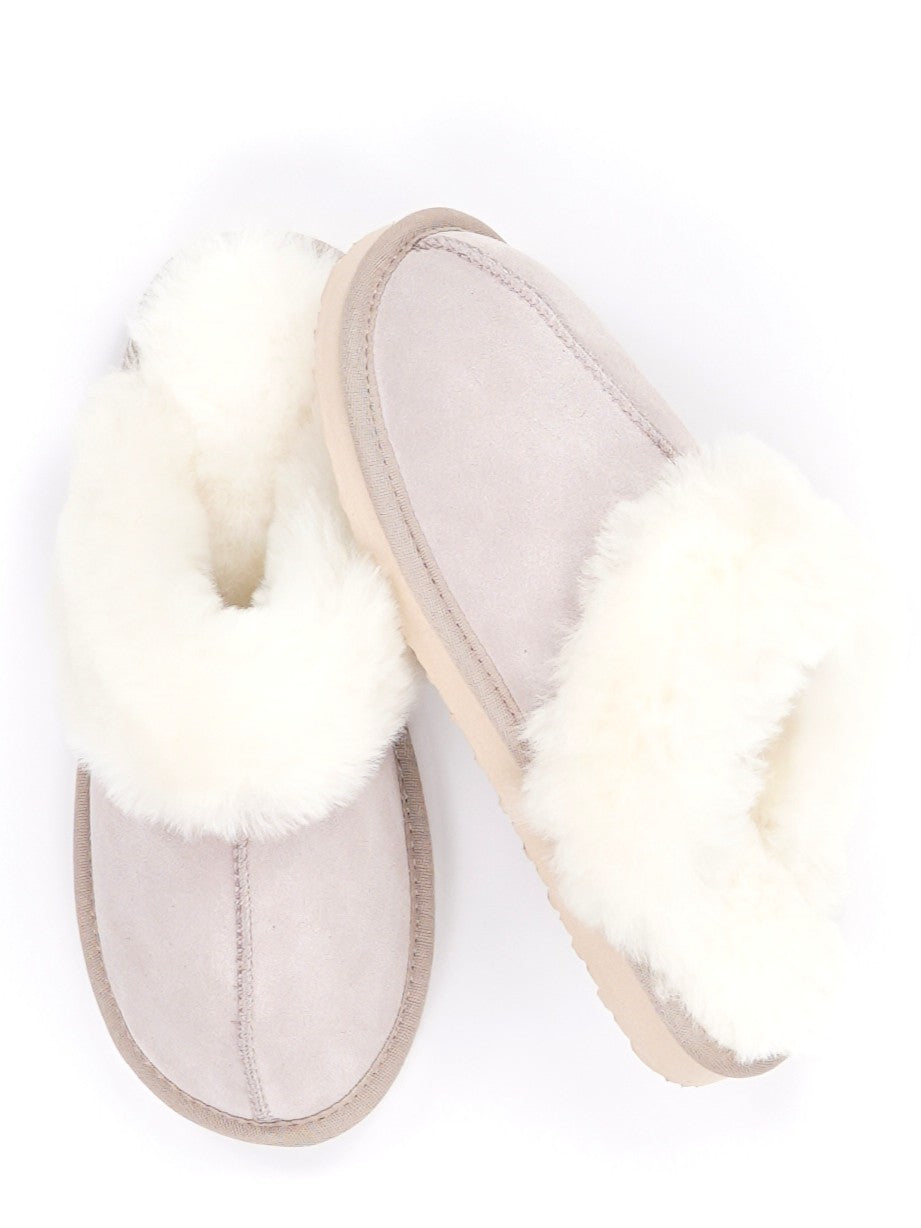 Sheepskin slippers
