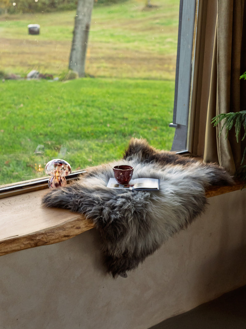 In a reading nook