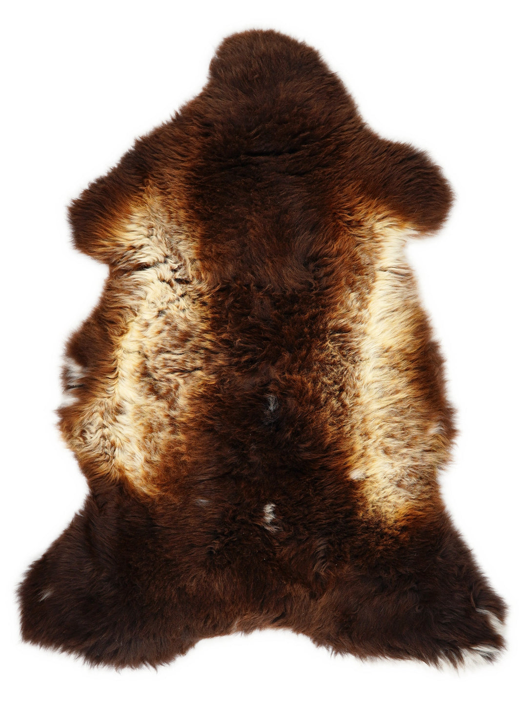 Multicoloured Sheepskin Rug L